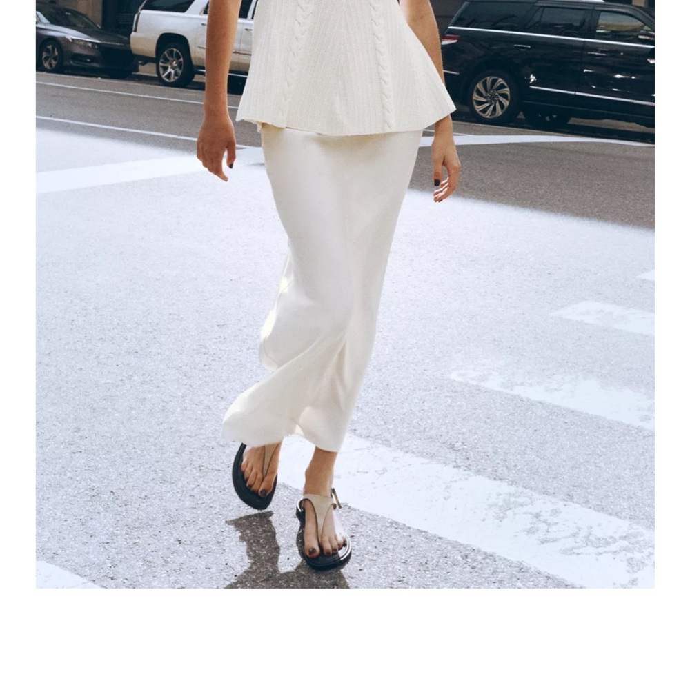 Elegant Brown Maxi Skirt